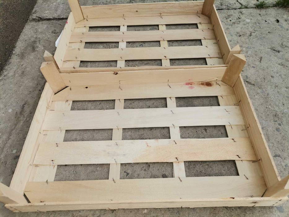 Łuszczki 60cmx40cm/11cm skrzynki np na rzodkiewkę, sałatę,