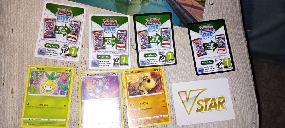 33 cartas pokemon originais