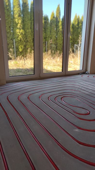 Frezowanie pod ogrzewanie podłogowe, frezowanie podłogówki,