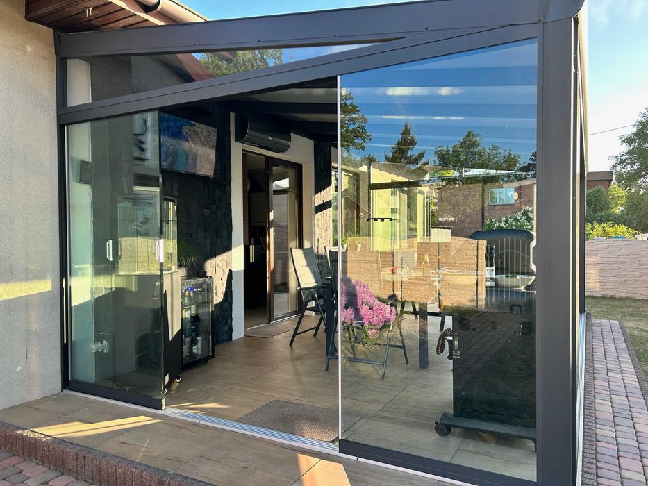 Zabudowa tarasu – szklane ogrody, zadaszenia | Wymarzone Tarasy