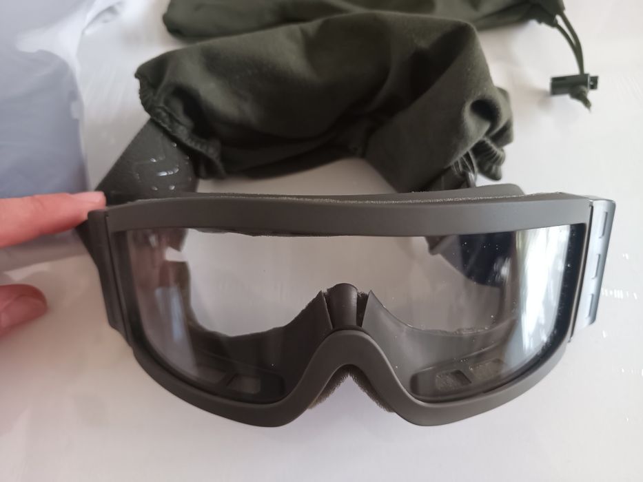 NOWE Gogle Ochronne Wojska Polskiego Cobby 736/ MON Olive Oryginał Now