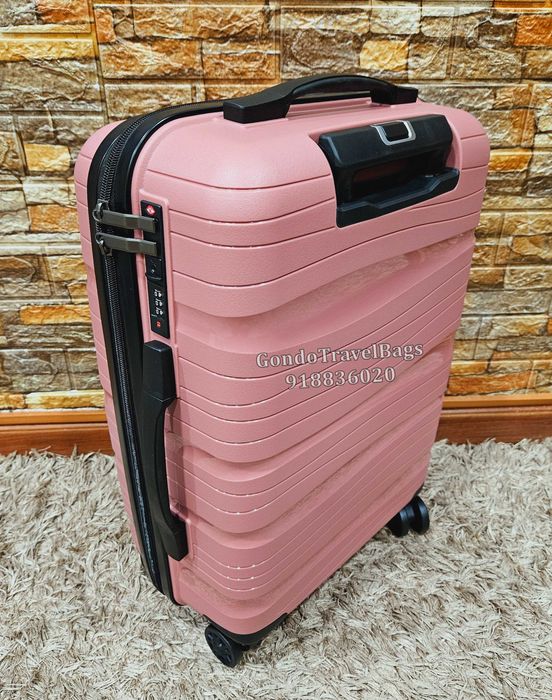 MALA PORÃO MÉDIA 23Kg + MALA CABINE 8 a 10Kg NOVAS - POLIPROPILENO