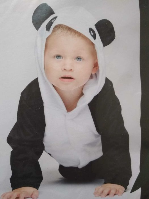 Strój/przebranie/kostium/kombinezon "Mała Panda" r. 68/74 (NOWY)