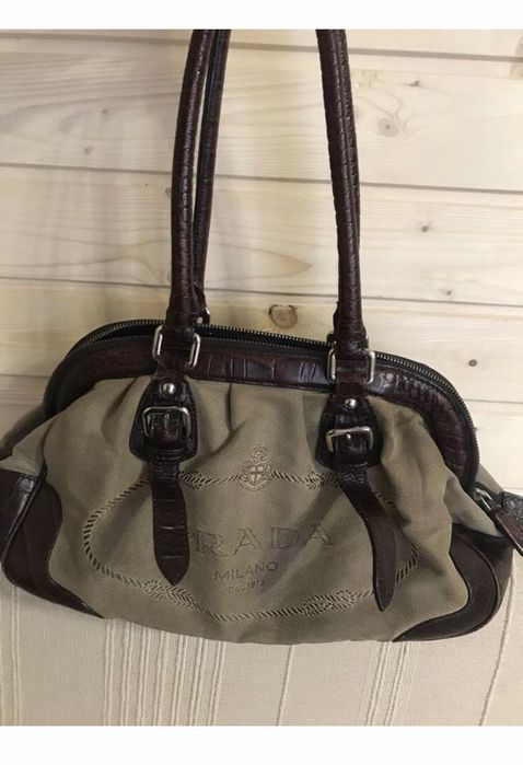 Сумка Prada .Teкстиль і шкіра…