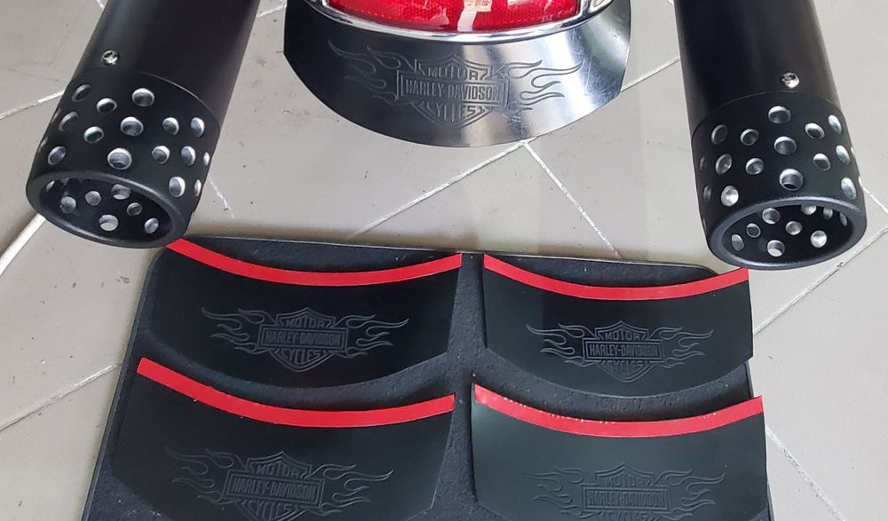 Бризговик подовжувач зад крила Harley-Davidson FL 1990-2025