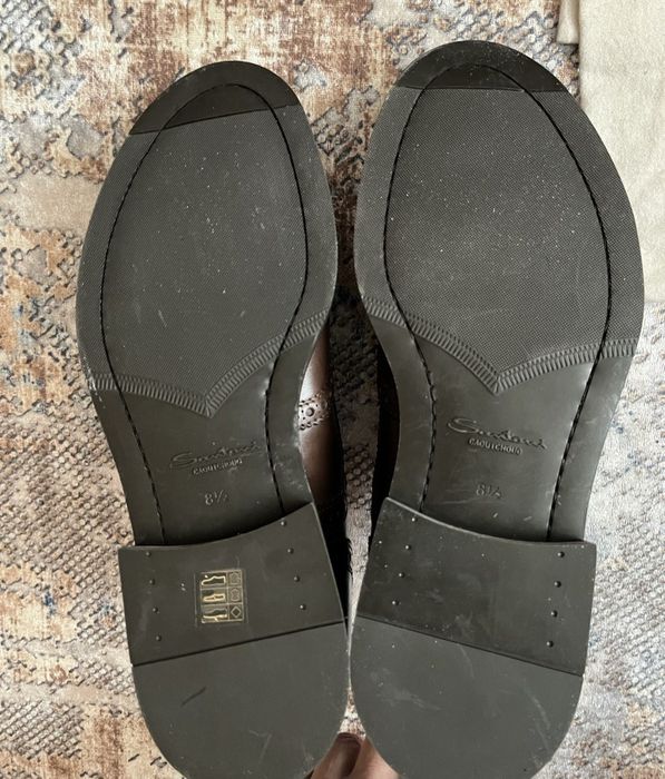 Чоловічі нові туфлі Santoni