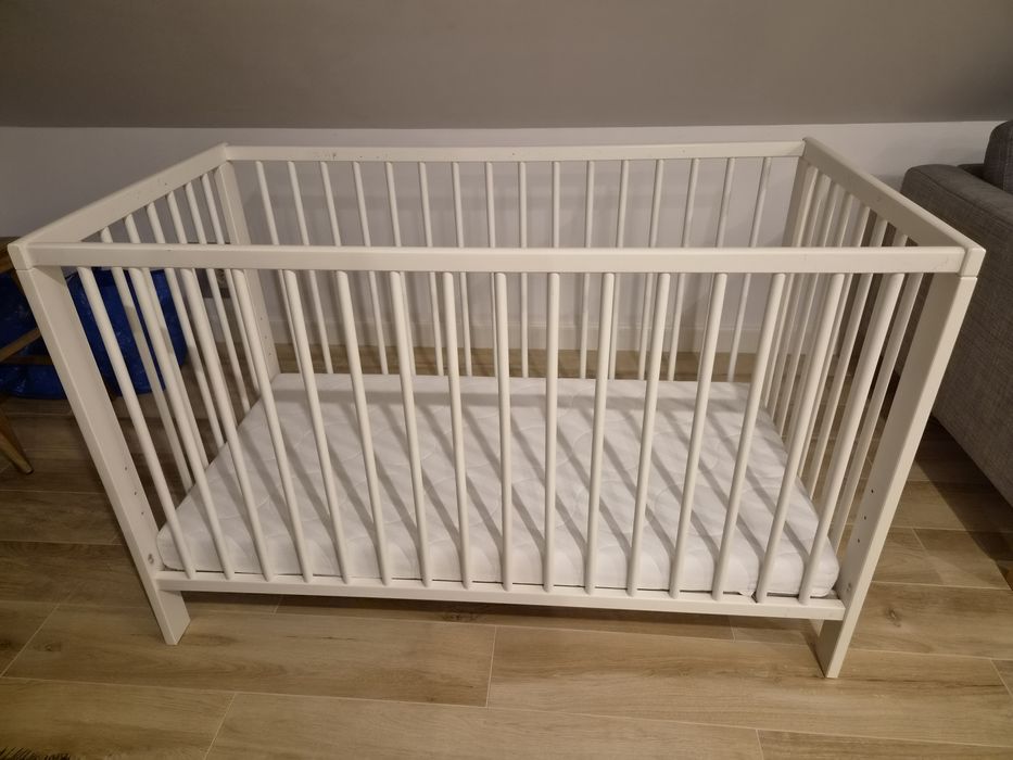 Łóżeczko z materacem Gulliver Ikea