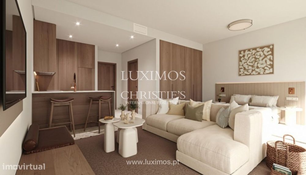 Apartamento T0 mobilado à venda no The Court em Carvoeiro, Algarve
