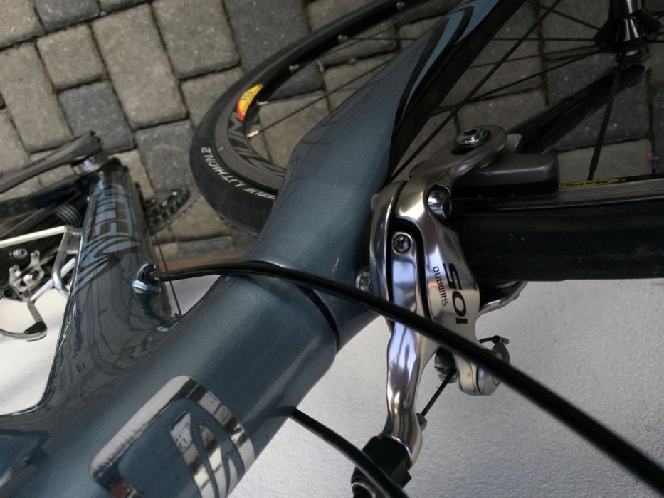 Karbonowy rower szosowy Scott mała rama S-ka.