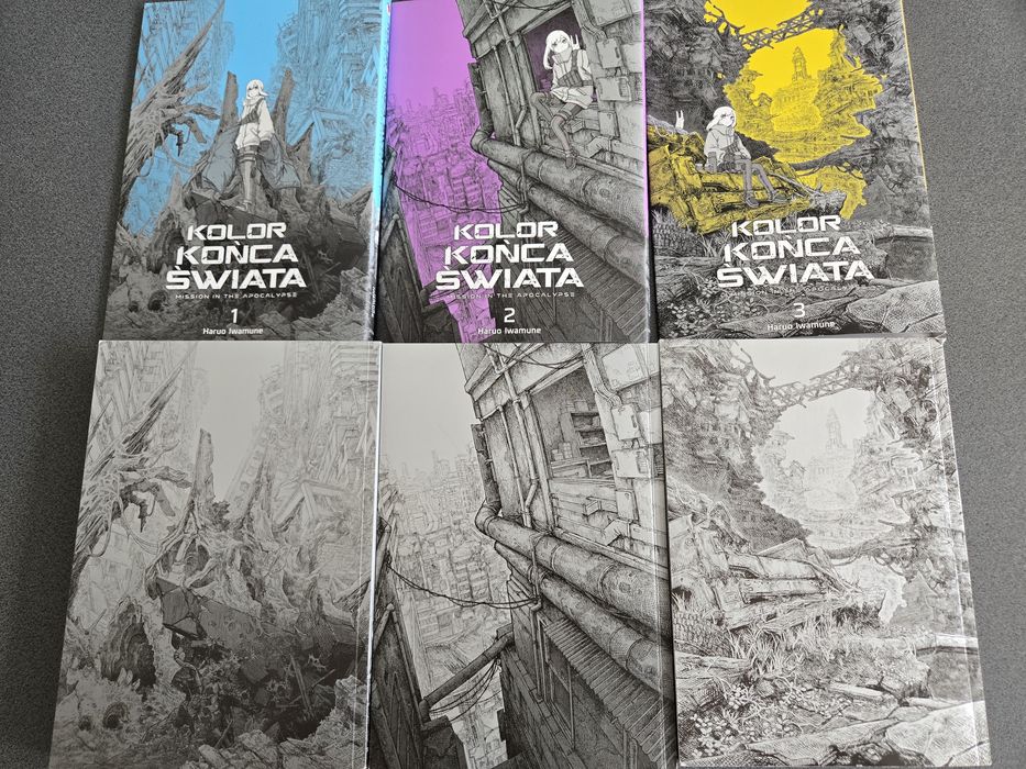 Zestaw mangi Kolor końca świata