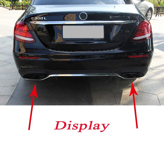 Capas para ponteiras escape Mercedes