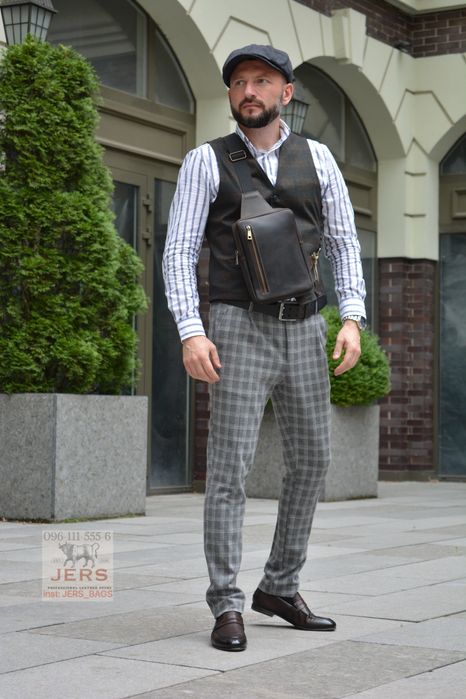 Сумка кожаная мужская чоловіча шкіряна кожа на подарок мужчине сумки