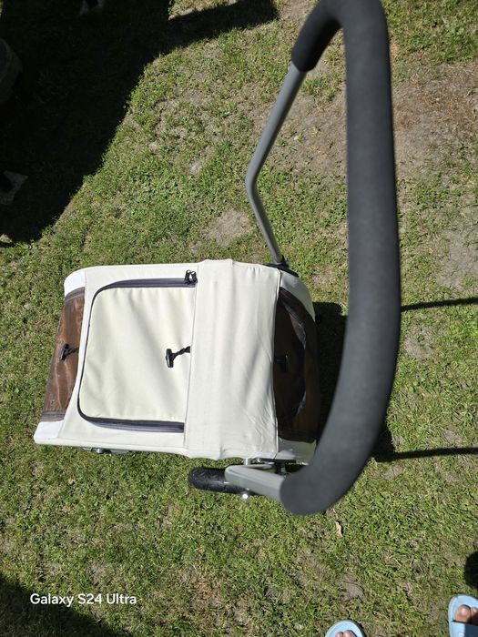 Przyczepka do roweru  2 w 1 dla pieska