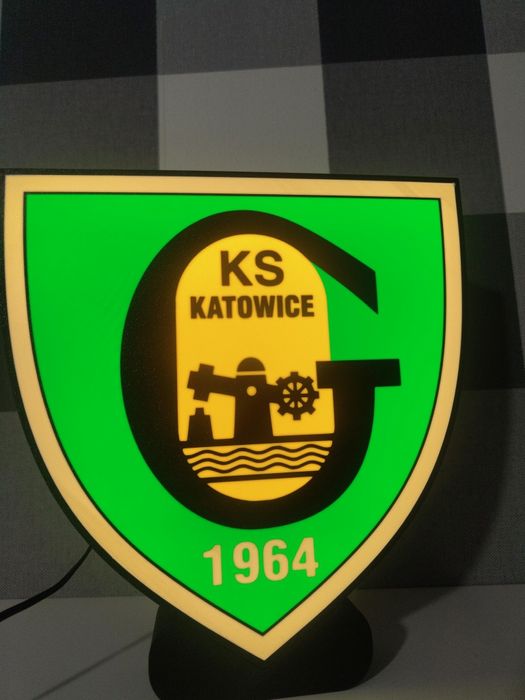 Lampka, lampa, lightbox GKS Katowice