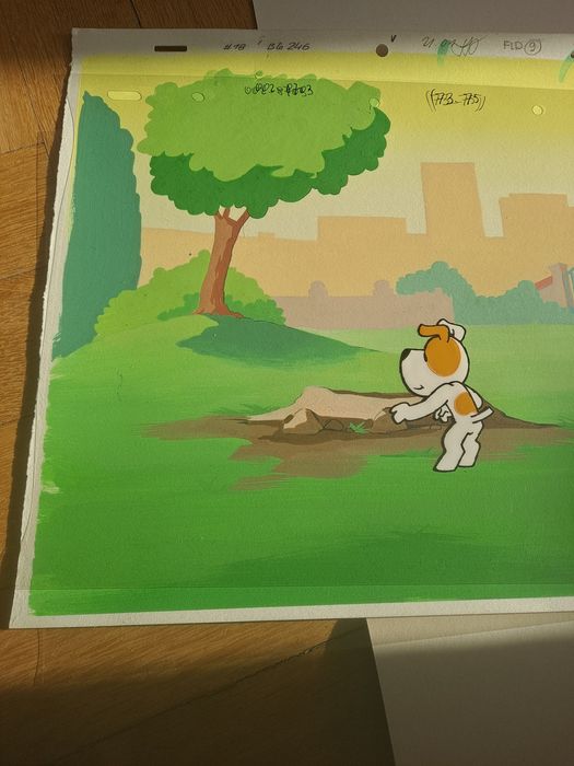 Folia animacyjna Reksio