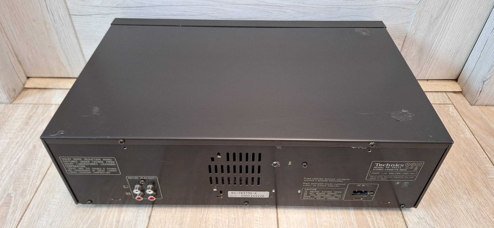 Magnetofon Kasetowy TECHNICS RS-TR 373 ! 2 Kieszenie OK ! POLECAM !