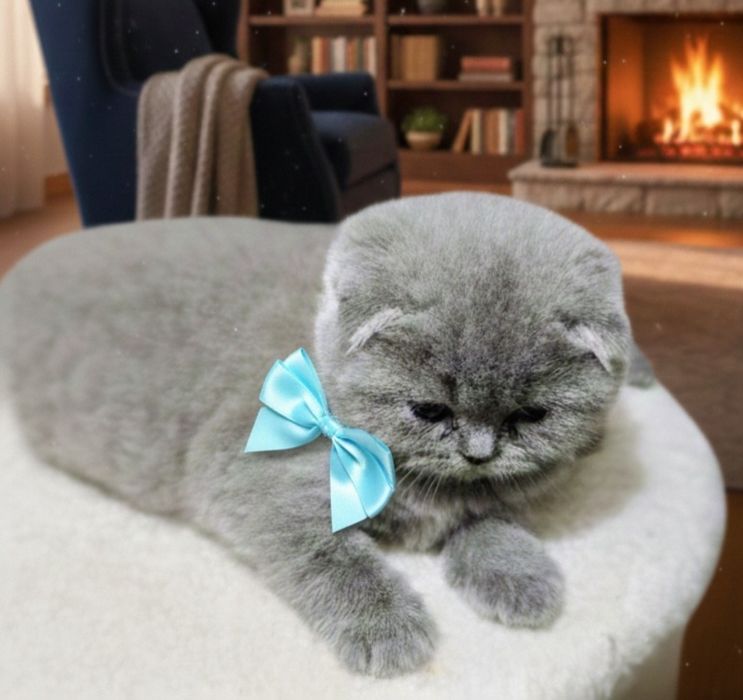 Gatinha Scottish Fold