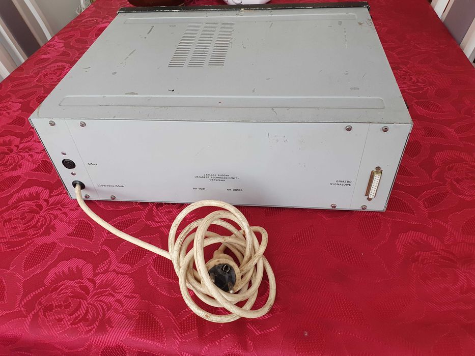Stary zabytkowy rejestrator kasetowy magnetofon Unitra elmasz RK-1531