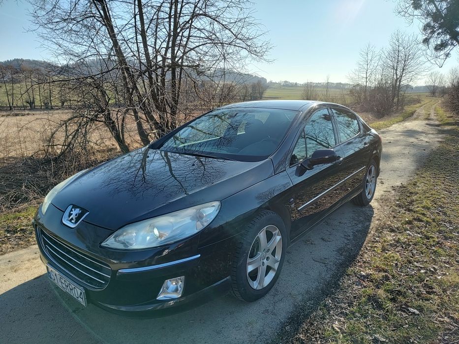 Peugeot 407 3.0 V6 Automat Czarna strzała