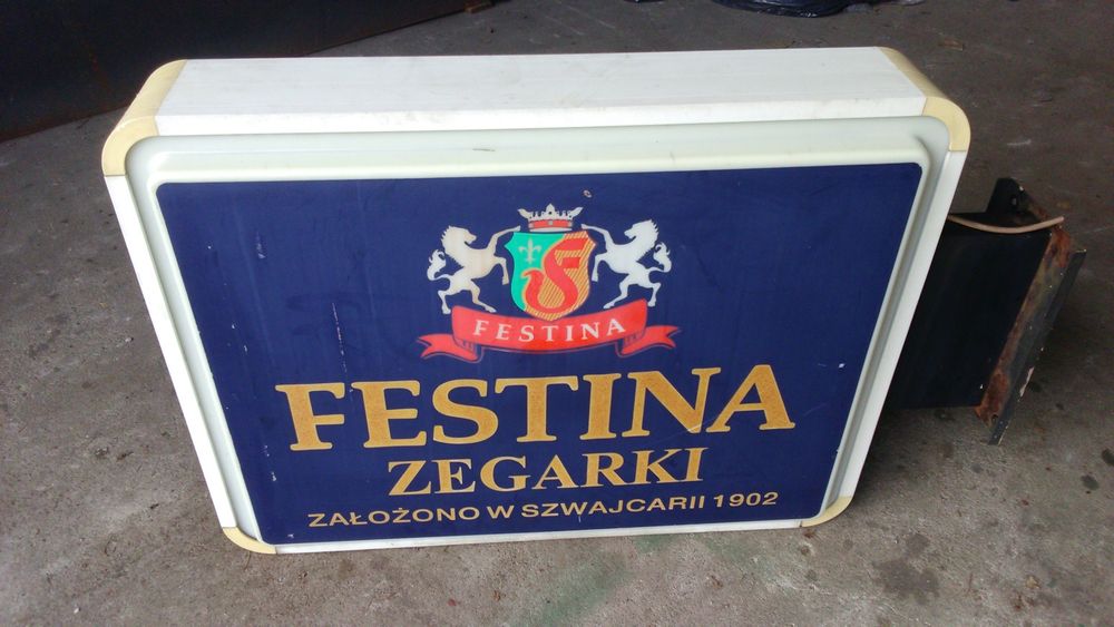 Reklama świetlna , platfon,  85x65