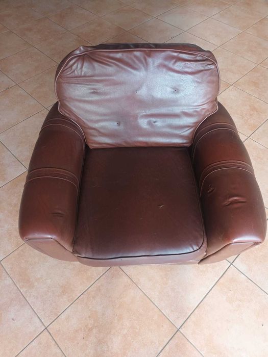 sofás individuais e um de canto