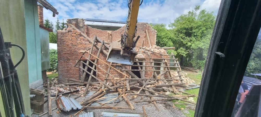 Wyburzenia rozbiórki utwardzanie drogi budowa placów dojazdów droga