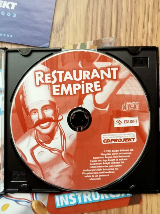 Restaurant Empire Big Box gra PC zarządzanie restauracją