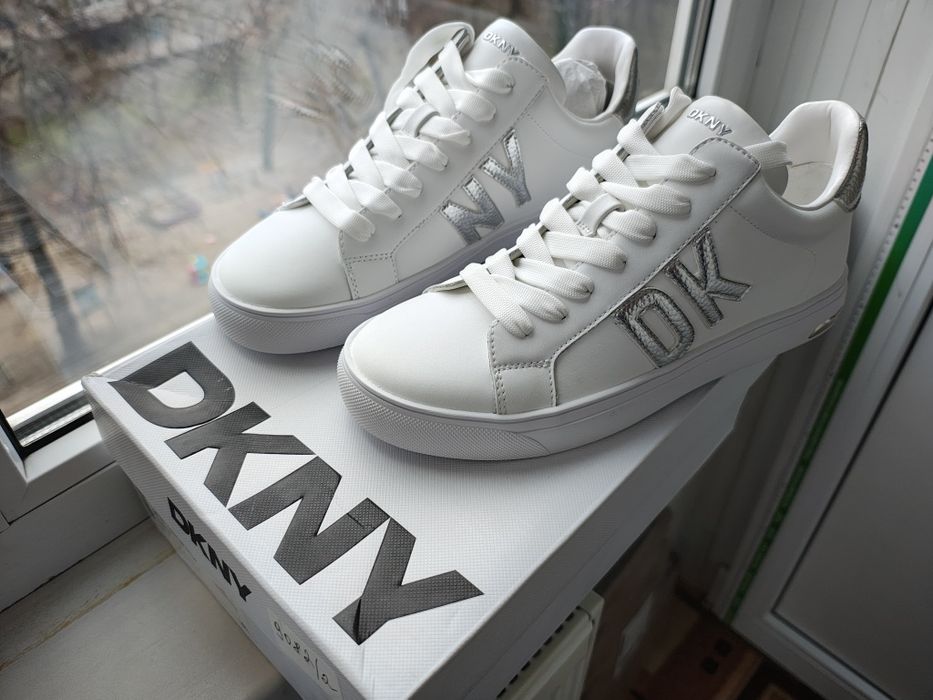 Кросівки DKNY lACOSTE кеди туфлі жіночі підліткові нові оригінал 37.5