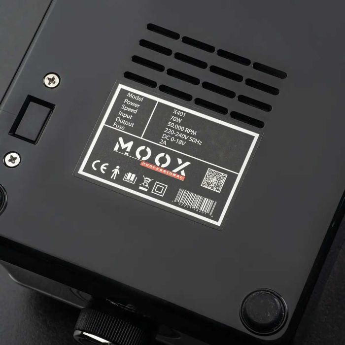 Фрезер для манікюру і педикюру MOOX X401 50 000 об/хв 70W Білий