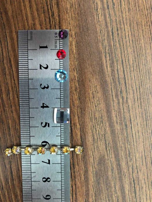 Фурнітура для взуття і сумок "Крабик" Стрази Сваровскі Термоаплікації