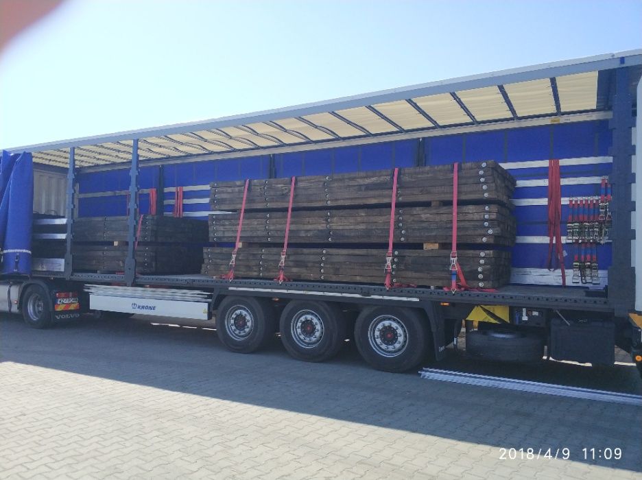 Drewniane Płyty Drogowe 500x100x10