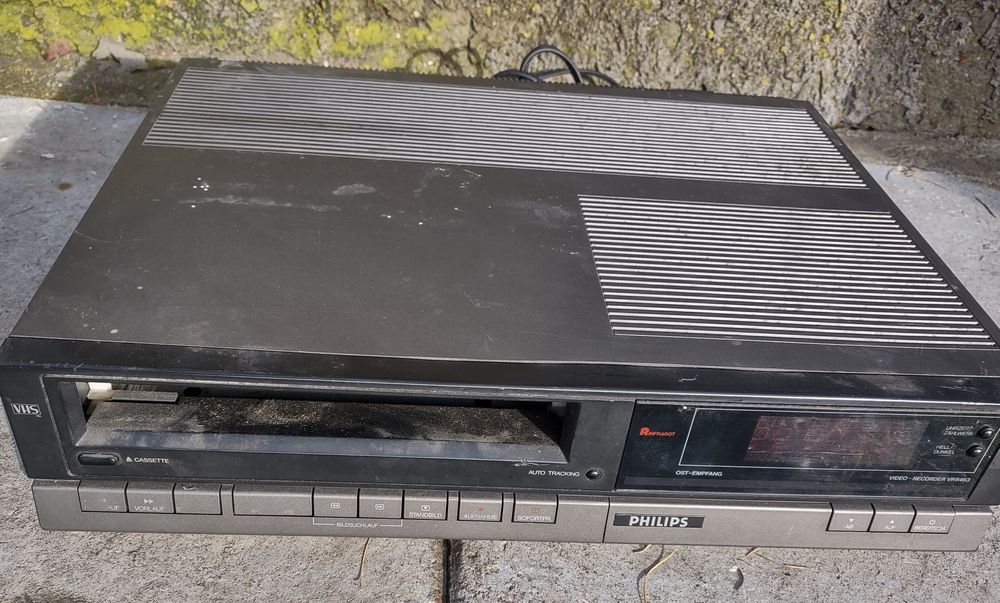 Stare odtwarzacze VHS - opis!