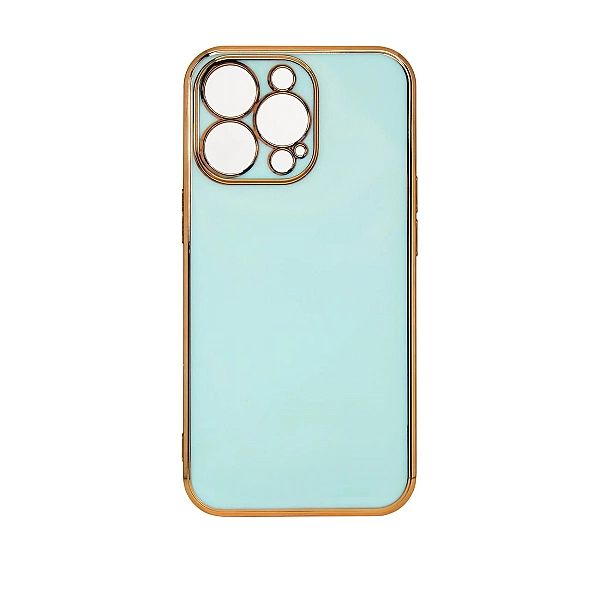 Lighting Color Case etui do iPhone 12 Pro Max żelowy pokrowiec ze złot