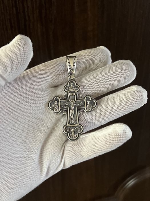 Срібний хрестик артикул 06 (вага 25 грам)
