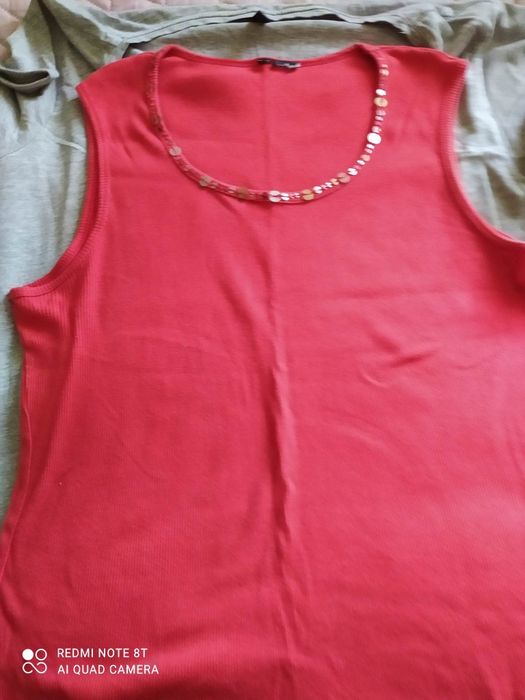 Koszulka bez rękawów Rozmiar xl 42