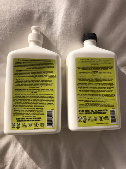 Cowash/creme texturizador LOLA