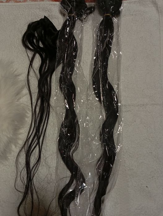 Vendo faixas de cabelo humano