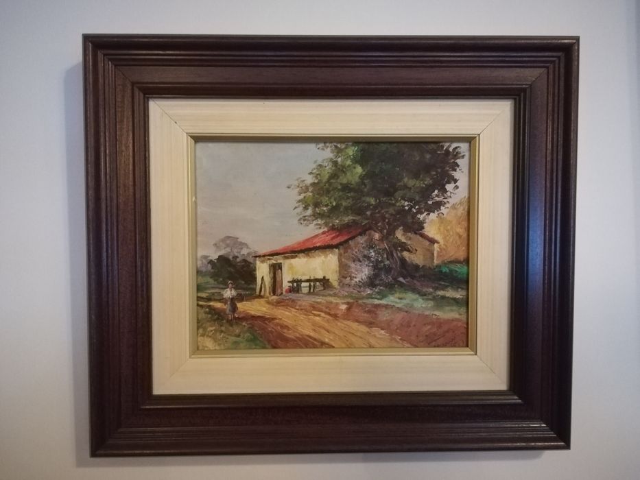 3 Quadros Originais. Óleo s/Platex. MANUEL FERREIRA. Assinados e dat