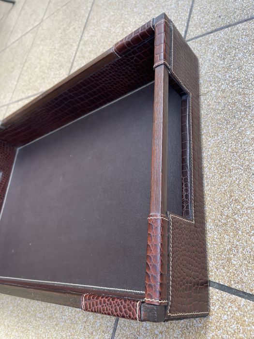 Almi Decor - skórzana taca -