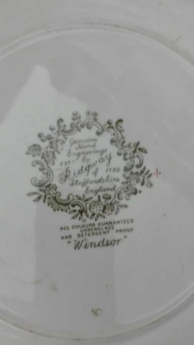 REDUÇÃO DE PREÇO - Serviço de jantar Inglês Rigdway Staffordshire