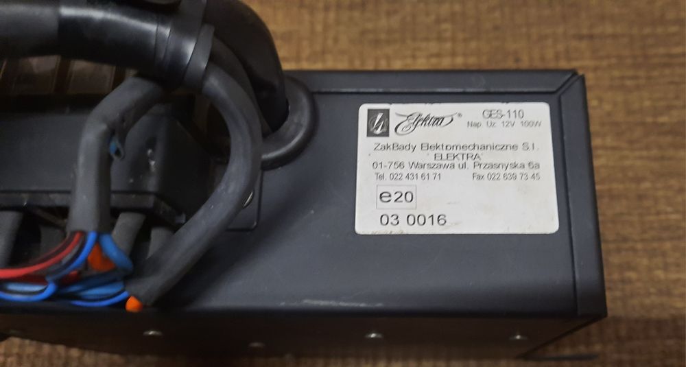 Modulator gamet 110 elektra straż policja pogotowie modulator sygnały