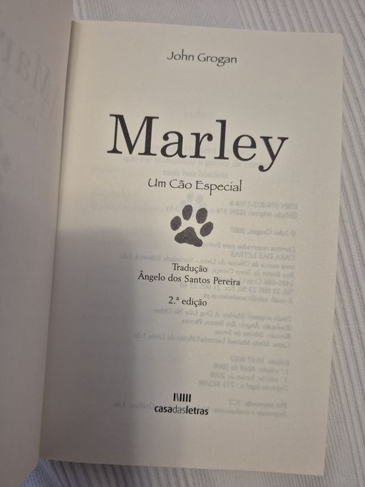 Livro" Marley um cão especial "