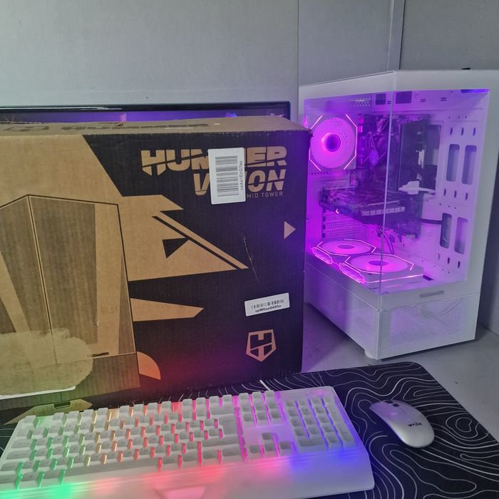 Torre Gaming RGB i3 8100, GTX 1650 SUPER, 12Gb Ram Ddr4, SSD