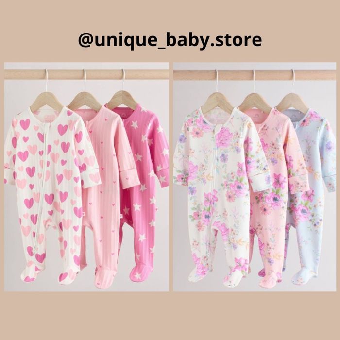 Чоловічки, пісочники, ромпери, бодіки 56-62-68-74-80 см | Next, George