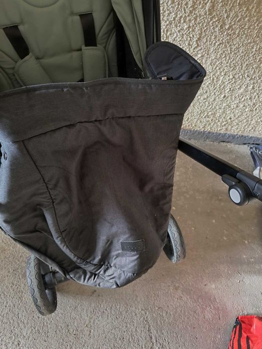 Wózek 2w1 Skiddou Nasjo zielony