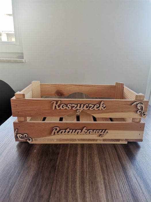 Ślub, wesele, skrzynki ratunkowe, koszyki ratunkowe