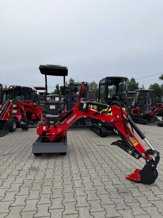 Nowość Minikoparka KINGWAY JOKER 700 kg full opcja