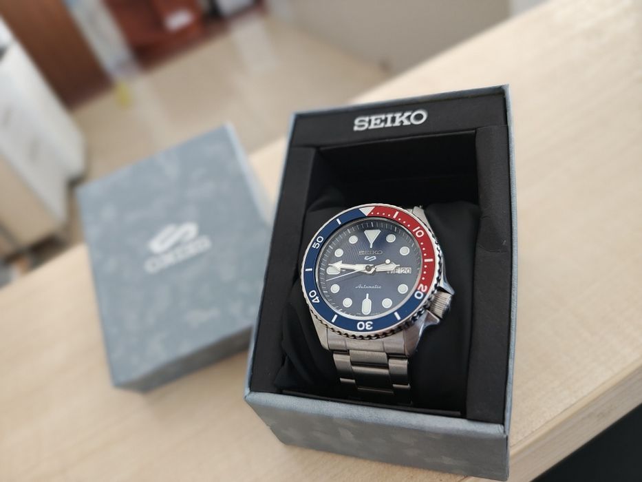 Seiko Sports Automatic Pepsi SRPD53K1 jak powystawowy?