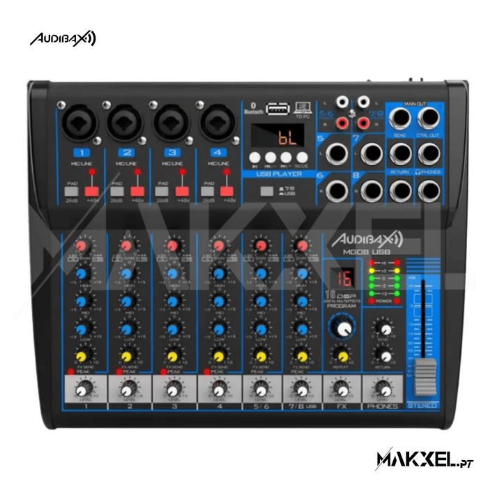 Audibax MG08 USB Bluetooth MP3  USB/Rec