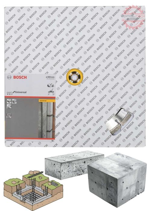 Bosch Diamentowa tarcza 400x25,4/20mm Expert for Universal